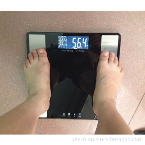 Wireless Bluetooth Digital Body Fat Analyzers, Calories, Body Fat Hydration, Muscle and Bone Rate